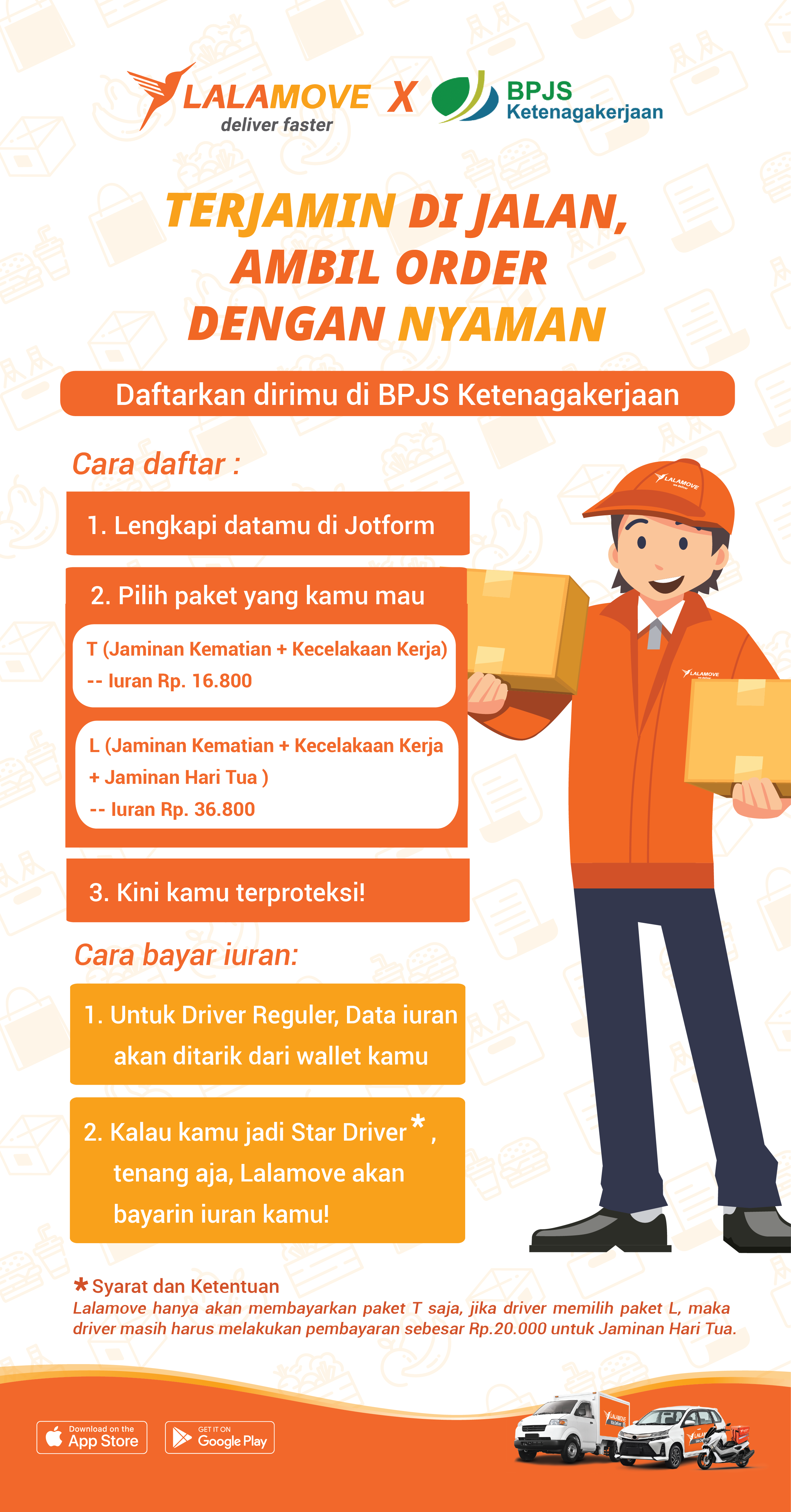 Link daftar lalamove driver motor